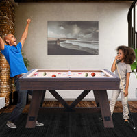 Baddah Bing 54" Espresso Bumper Pool Table