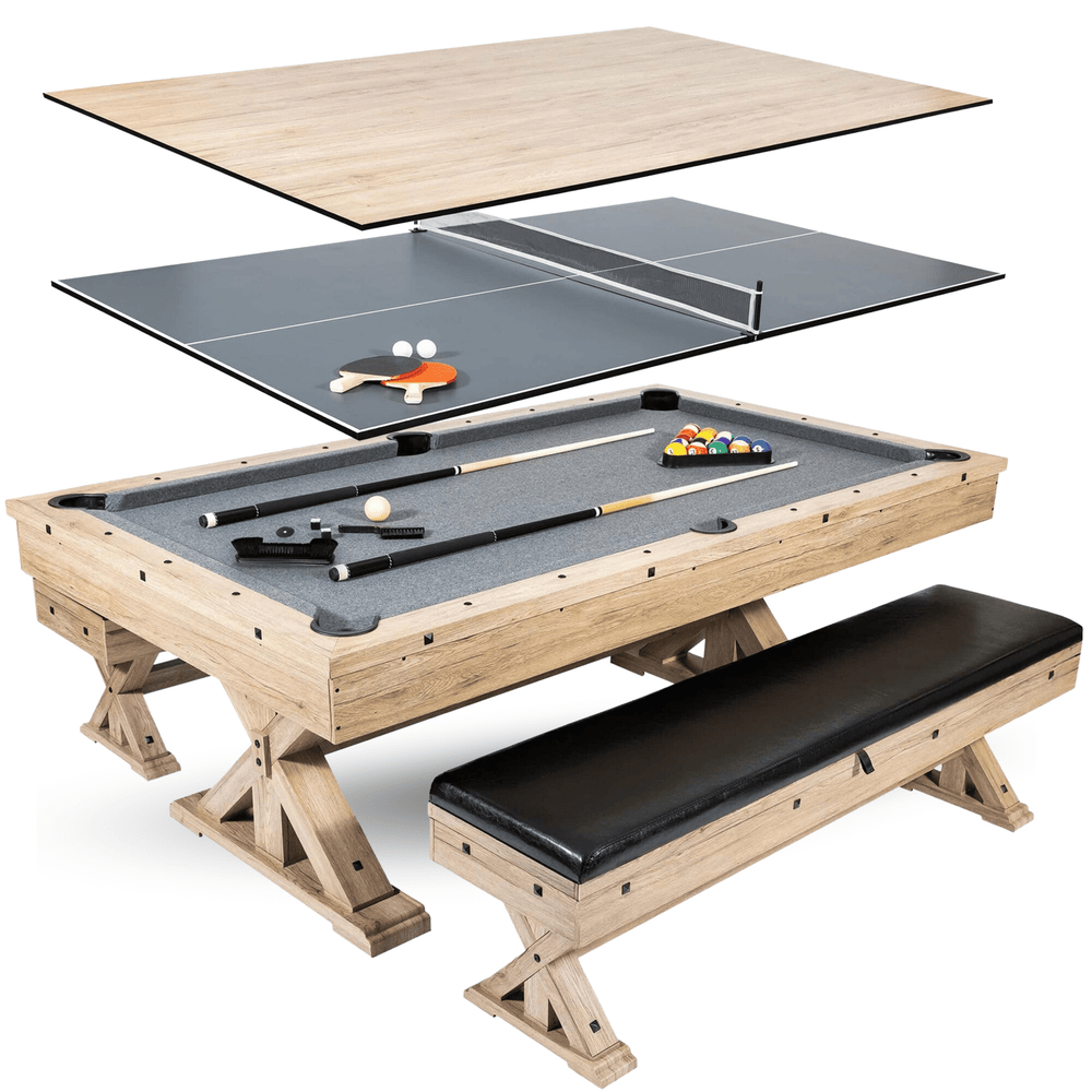 The Rockford 7' Multi-Game Table