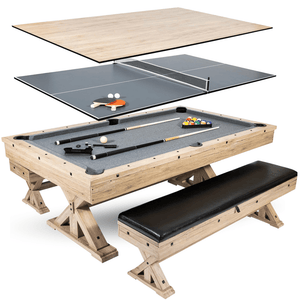 The Rockford 7' Multi-Game Table