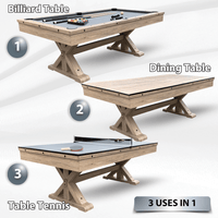 The Rockford 7' Multi-Game Table