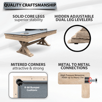 The Rockford 7' Multi-Game Table