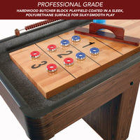 Challenger 9' Deluxe Pub Style Shuffleboard Table