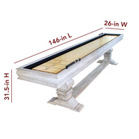 Montecito 12' Furniture Grade Birch Hardwood Shuffleboard Table