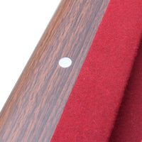Renegade II 54" Bumper Pool Table - Walnut Finish with Red Felt