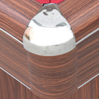 Renegade II 54" Bumper Pool Table - Walnut Finish with Red Felt