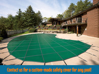Yard Guard Deck-Lock Bloc Mesh 99 Rectangle In-Ground Swimming Pool Safety Cover