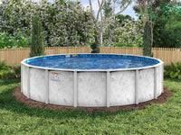 Caspian 48", 52" or 54" Tall Steel Above Ground Pool Kit plus Starter Package