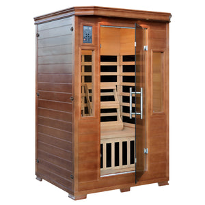 Majestic 1-2 Person Hemlock FAR Infrared Sauna Therapy Room