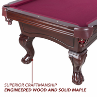 Augusta 8' Non-Slate Family Billiards Pool Table