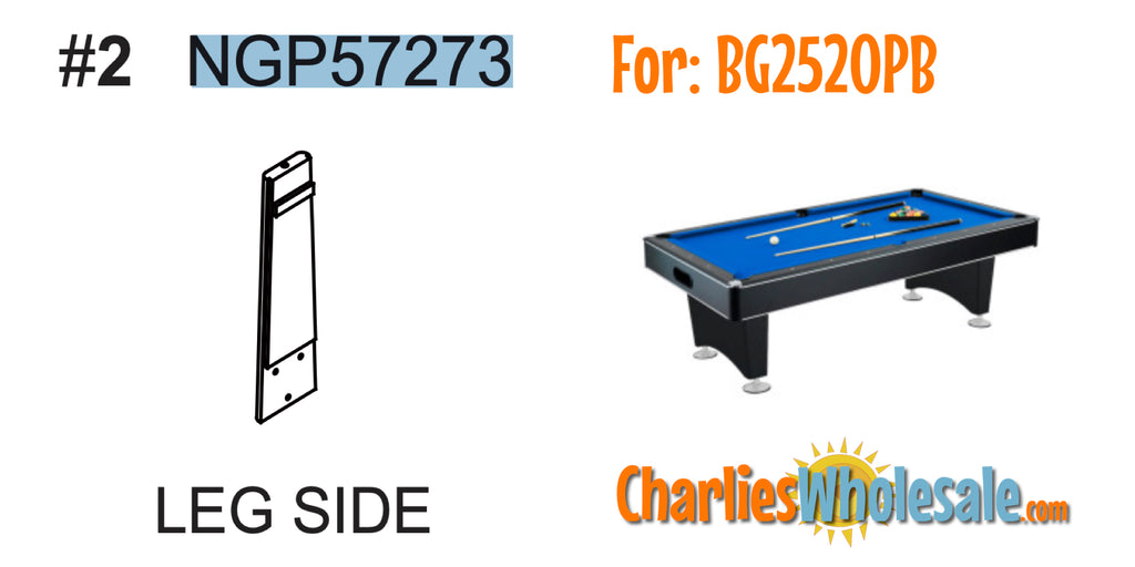 Replacement Part NGP57273 Leg Side