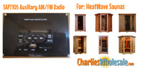 Replacement Part SAP7105 Auxiliary AM/FM Radio