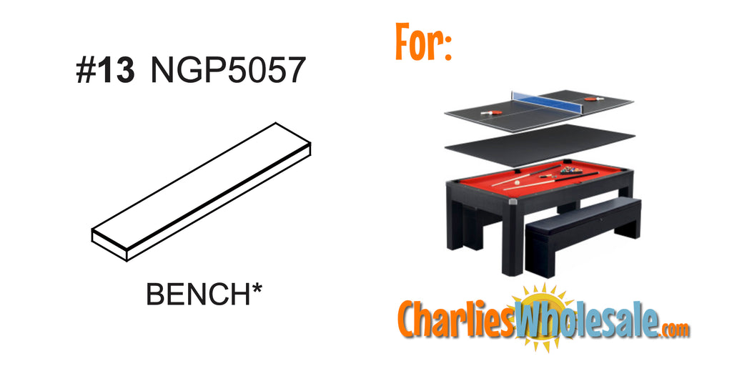 Replacement Part NGP5057 Bench
