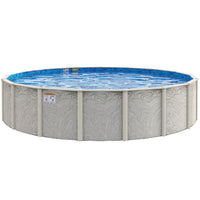 Bay Burst 52" or 54" Tall Resin Above Ground Pool Kit plus Starter Package