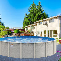 Delta Dream 52" or 54" Tall Aluminum Above Ground Pool Kit plus Starter Package