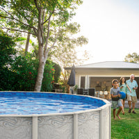 Delta Dream 52" or 54" Tall Aluminum Above Ground Pool Kit plus Starter Package