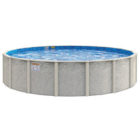 Delta Dream 52" or 54" Tall Aluminum Above Ground Pool Kit plus Starter Package