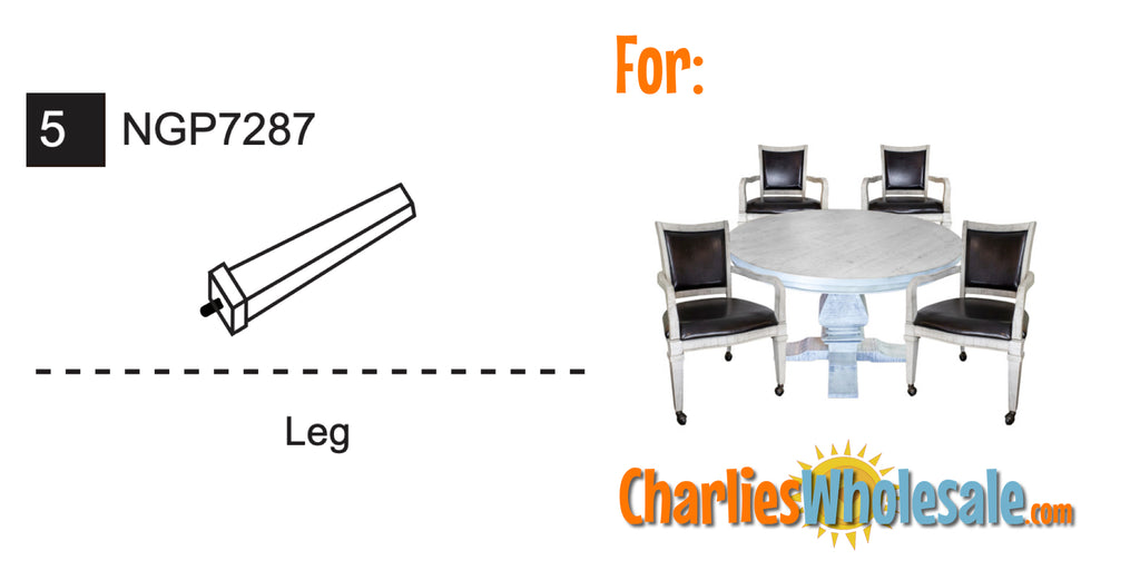 Replacement Part NGP7287 Leg