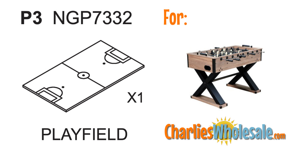 Replacement Part NGP7332 Playfield