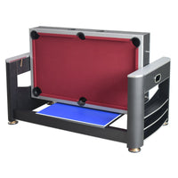 Triple Threat 6' 3-in-1 Combo Game Table w/ Billiards, Ping Pong and Air Hockey