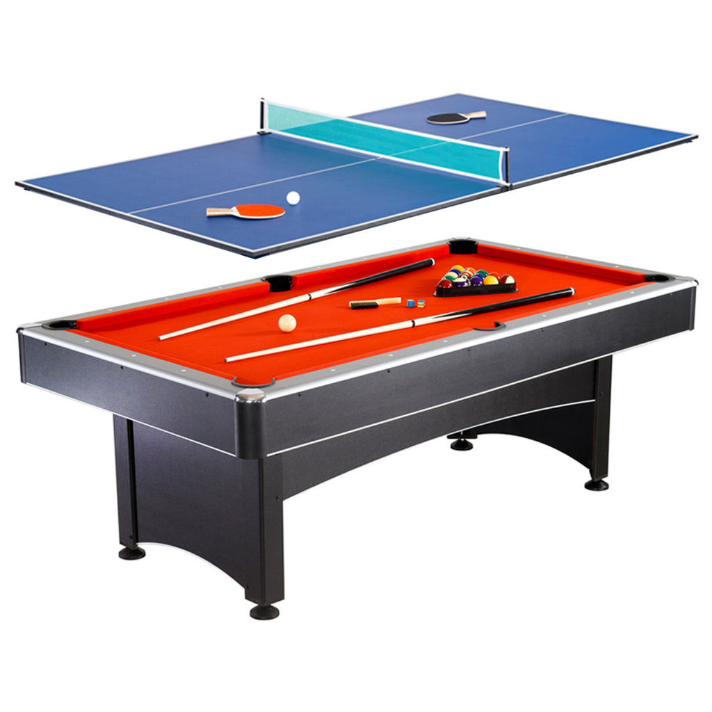 Maverick 7' Pool Table Combo with Table Tennis