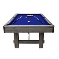 Logan 7-ft 3-in-1 Multi Game Dining Table w/ Benches and Ping Pong