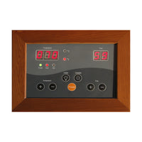 Yukon 2 Person Cedar Deluxe Infrared Sauna with 6 Carbon Heaters