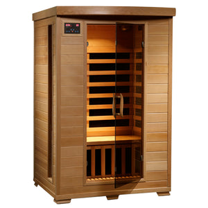 Coronado 2 Person Hemlock Carbon FAR Infrared Sauna