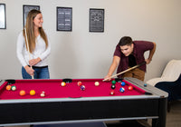 Triple Threat 6' 3-in-1 Combo Game Table w/ Billiards, Ping Pong and Air Hockey