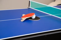 Triple Threat 6' 3-in-1 Combo Game Table w/ Billiards, Ping Pong and Air Hockey