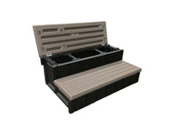 Confer Plastics 36" Spa Steps with Convenient Large Storage Compartment