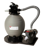 TidalWave 1 HP Pump and Sandman Filter Tank System for Above Ground Swimming Pools