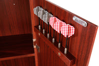 Outlaw Dart Board Cabinet with Official Electronic Scoring Soft Tip Darts Game