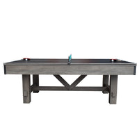 Logan 7-ft 3-in-1 Multi Game Dining Table w/ Benches and Ping Pong