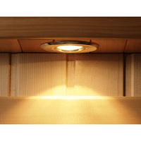 Klondike 4 Person Cedar Infrared Sauna Room with 9 Carbon Heaters