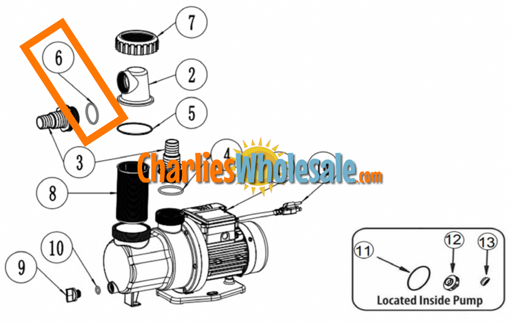 Replacement Part NEP4267 O Ring C
