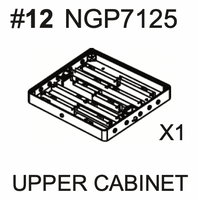 Replacement Part NGP7125 Upper Cabinet