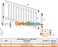 Replacement Part NEP2702	Assembly Support