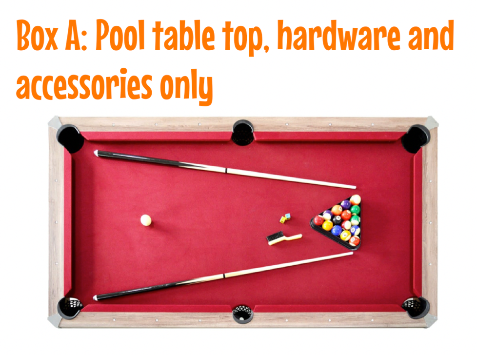 Replacement Part NG2535A - Table Top Box A and Accessories