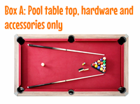 Replacement Part NG2535A - Table Top Box A and Accessories