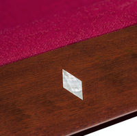 Augusta 8' Non-Slate Family Billiards Pool Table