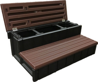 Confer Plastics 36" Spa Steps with Convenient Large Storage Compartment