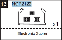 Replacement Part NGP2122 Electronic Scorer
