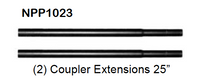 Replacement Part NPP1023 COUPLER EXTENSION 25" SET OF 2
