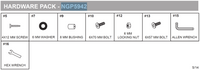 Replacement Part NGP5942 Hardware Pack