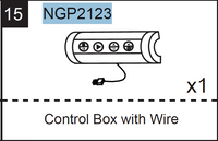 Replacement Part NGP2123 Control Box with Wire
