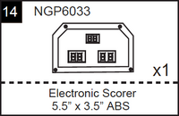 Replacement Part NGP6033 Electronic Scorer