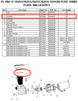 Replacement Part NEP4187 Basket O-Ring Part #2