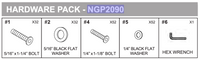 Replacement Part NGP2090 Hardware