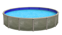 Trinity 52" Tall Salt Friendly Resin Above Ground Pool Kit plus Starter Package