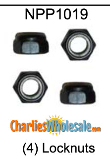 Replacement Part NPP1019 Lock Nut Set of 4